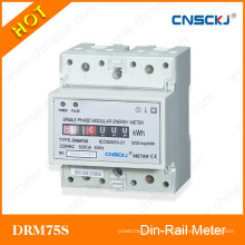 Compteur de registre monophasé DIN-Rail Compteur d&#39;énergie électronique